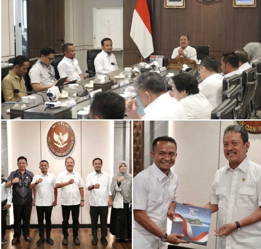 Komitmen Percepatan Pembangunan di Semua Sektor, Bupati Bone Temui Menteri Perikanan dan Kelautan RI