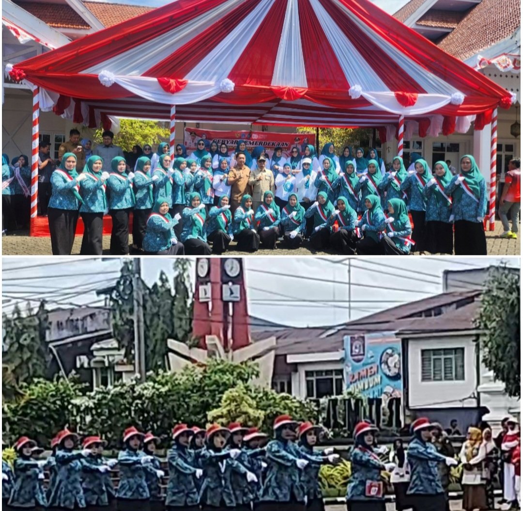 Kecamatan Awangpone Juara 1 Lomba Gerak Jalan antar TP PKK, Bupati Bone Beri Apresiasi