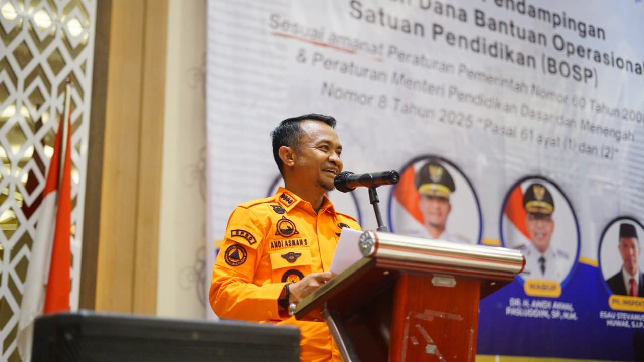 Bupati Bone Resmi Membuka Kegiatan Pendampingan Pengelolaan Dana BOSP, Asman Sulaiman: Profesional dan Jangan Salah Gunakan