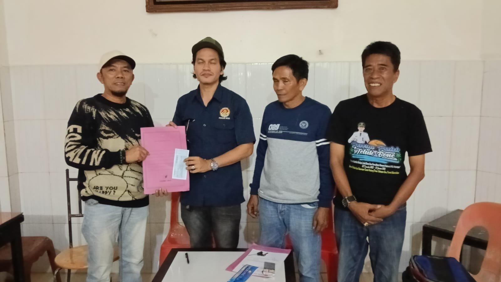 4 ORANG BAKAL CALON KETUA PERCASI BONE TELAH DAFTAR DAN AMBIL FORMULIR