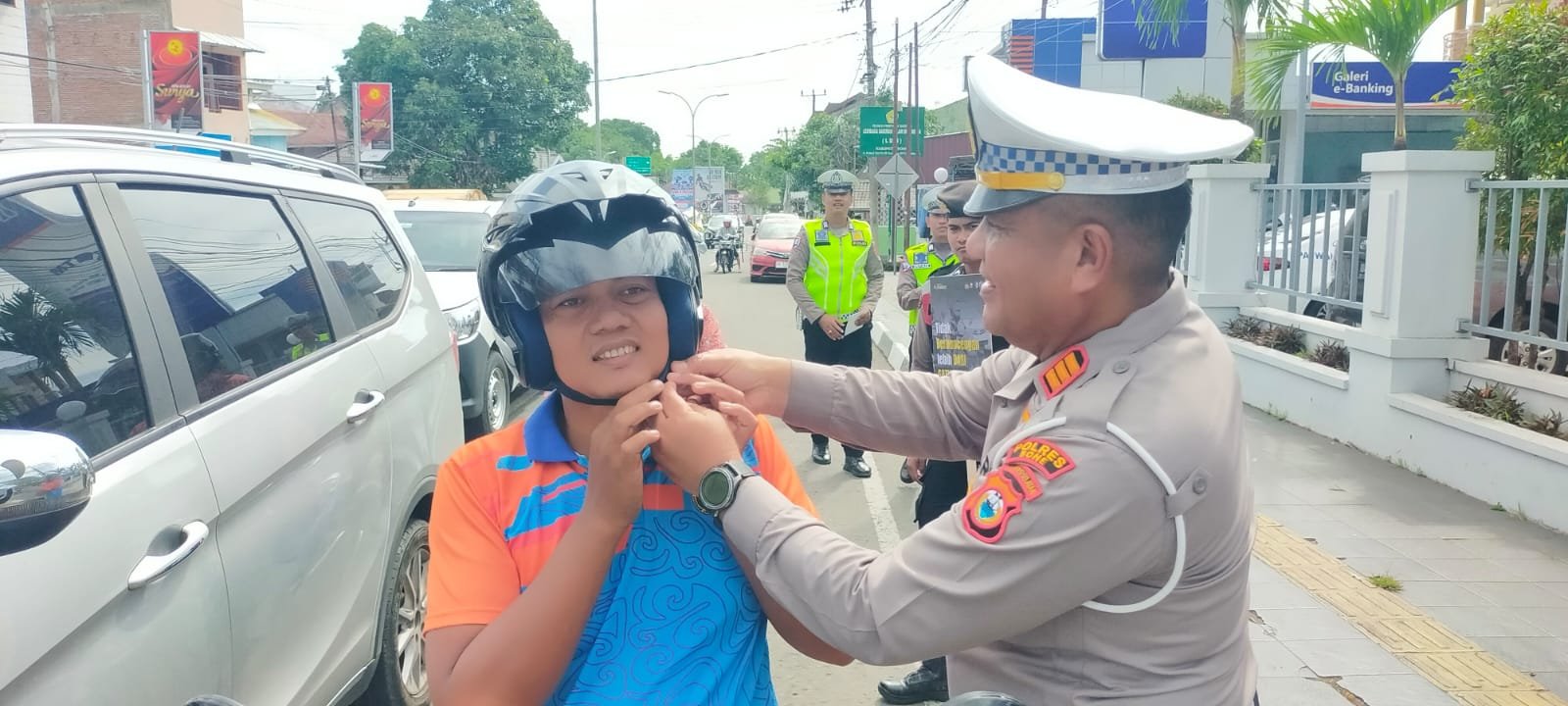 Kasat Lantas Polres Bone Pimpin Sosialisasi Ops Keselamatan 2026