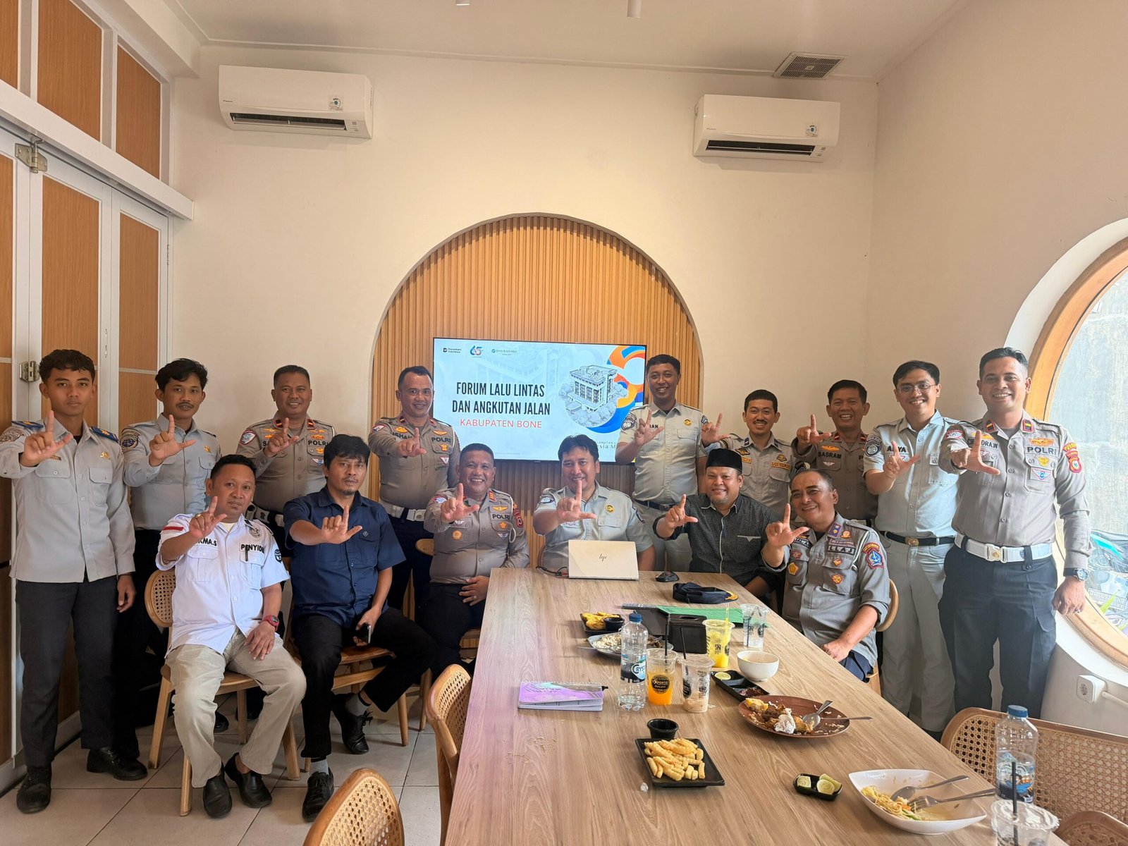 Kasat Lantas Polres Bone Pimpin Pertemuan Lintas Sektoral Ops Keselamatan 2026