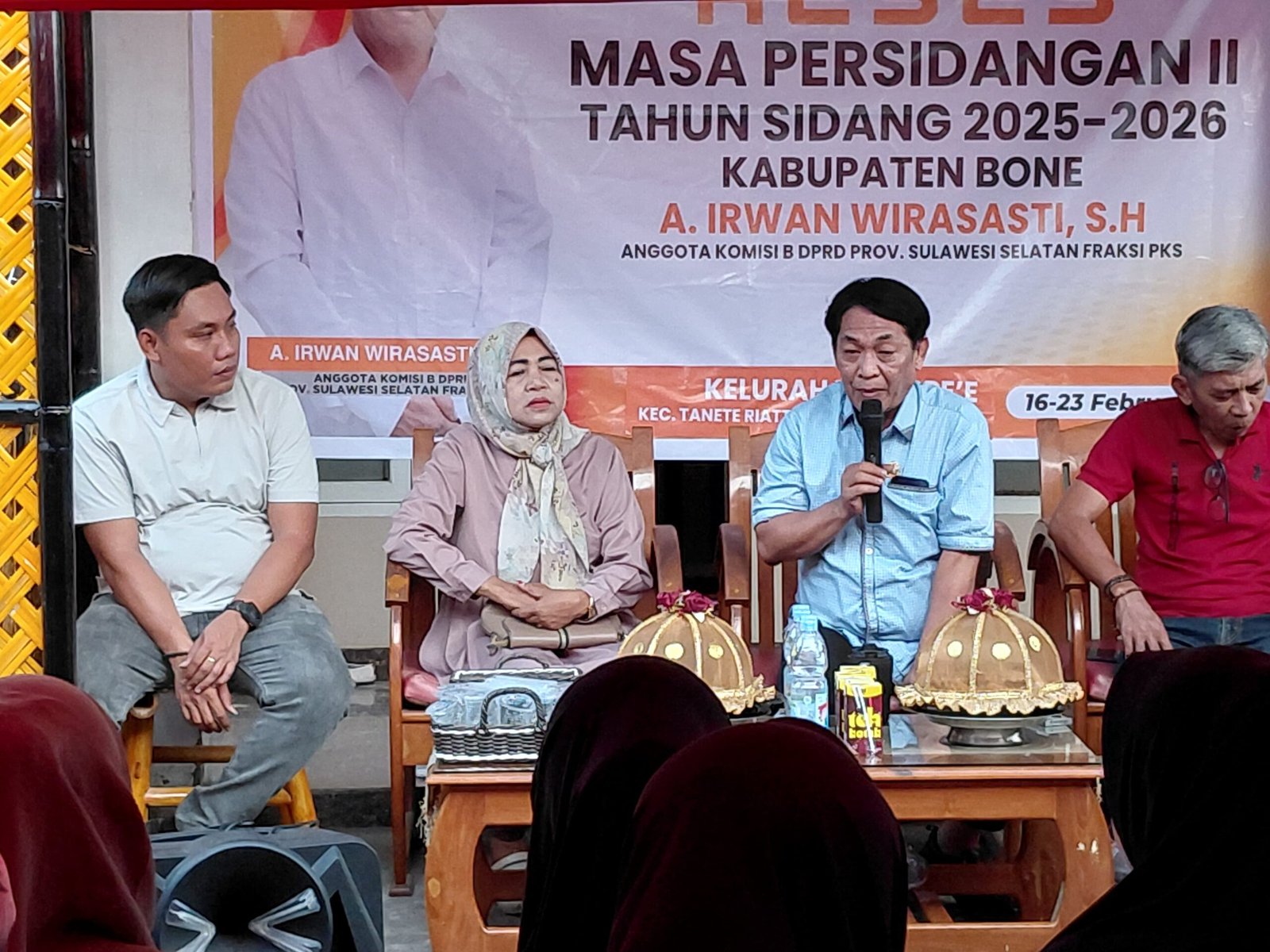 Andi Irwan Wirasasti Anggota DPRD Sulsel Gelar Reses Masa Persidangan II Tahun 2026, Masyarakat Pertanyakan Kelangkaan Gas Elpiji