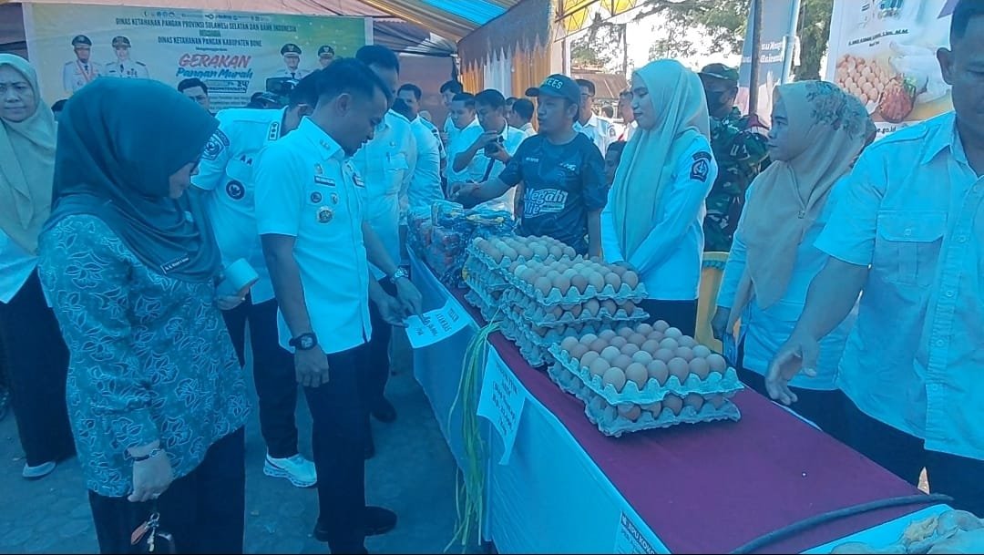 GPM Nasional Serentak, Bapanas Beri Apresiasi Ka.Bone Dengan Aneka Program Dukung Ketapang