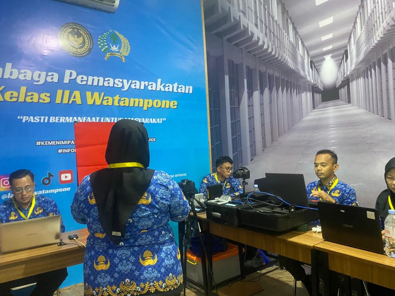 Wujudkan Jaminan Kesehatan, Dukcapil Laksanakan Perekaman Data Kependudukan di Lapas Watampone