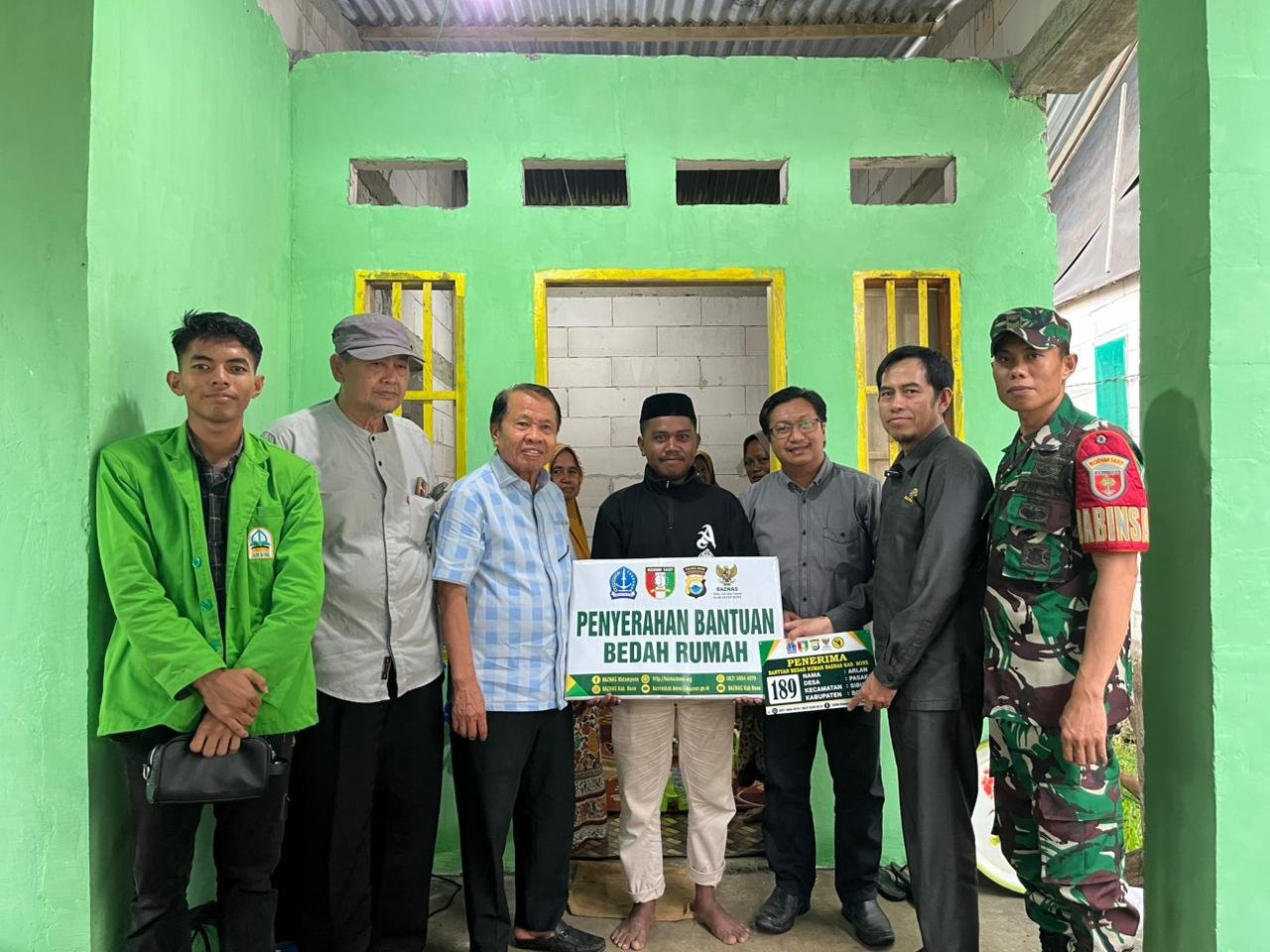 BAZNAS Bone Resmikan Rumah Layak Huni untuk Warga Desa Pasaka