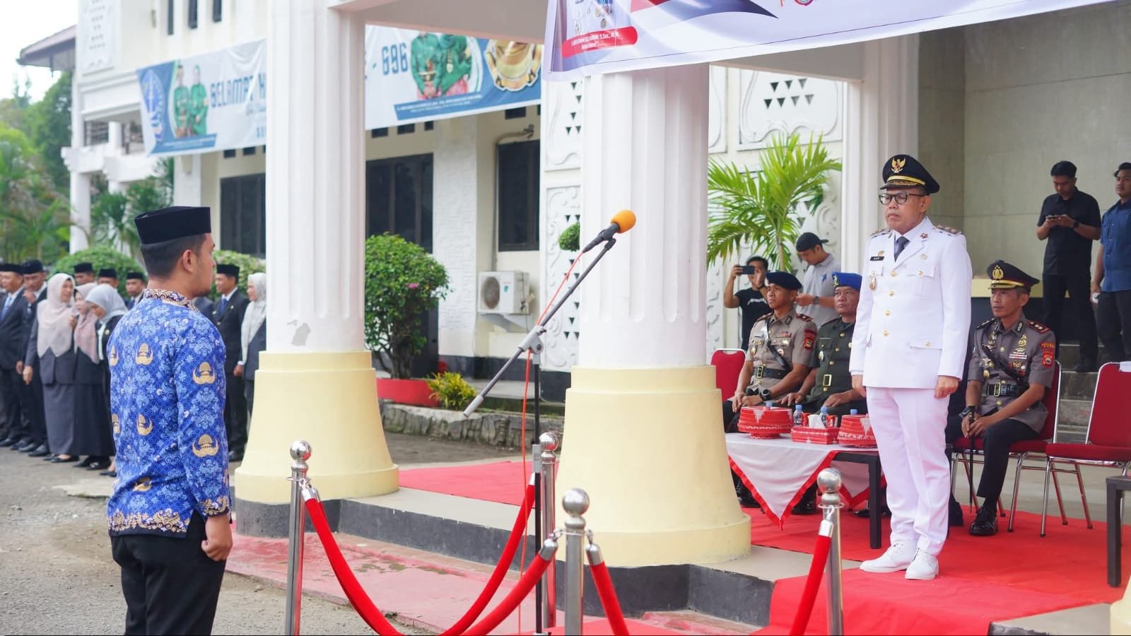 Wabup Bone Pimpin Upacara Hari Otonomi Daerah, Tekankan Sinkronisasi Pusat dan Daerah