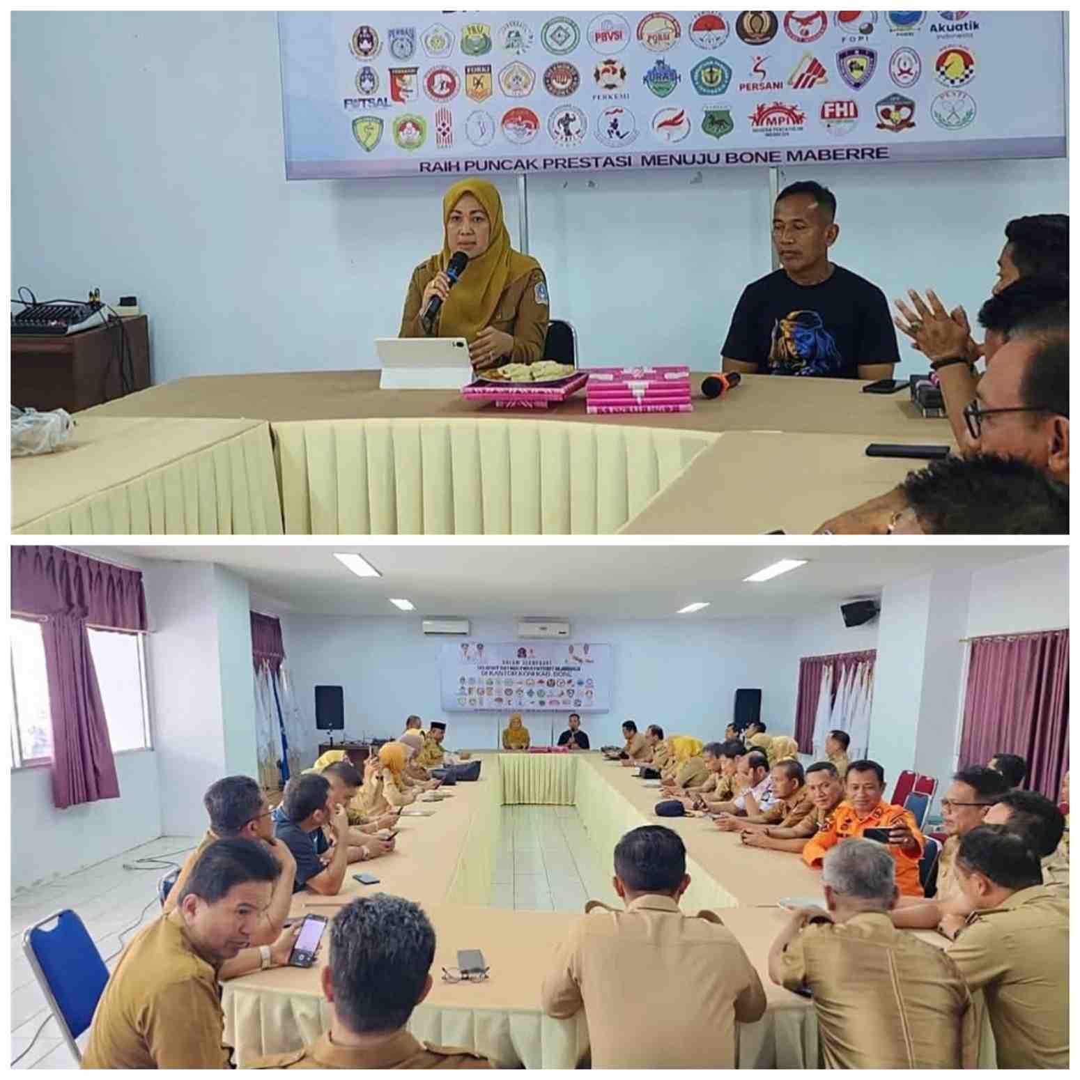 Pj. Sekda Bone Pimpin Rakor Persiapan PORPROV XVIII 2026, Tekankan Sinergitas Lintas Instansi