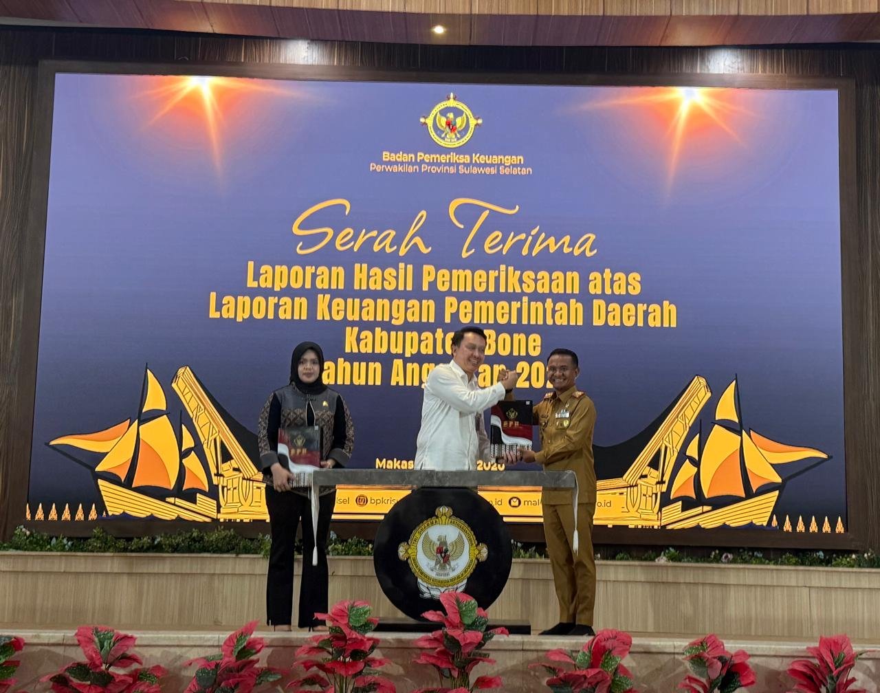 Prestasi Gemilang, Pemkab Bone Raih Opini WTP ke-11 Berturut-turut atas LKPD TA 2025 dari BPK