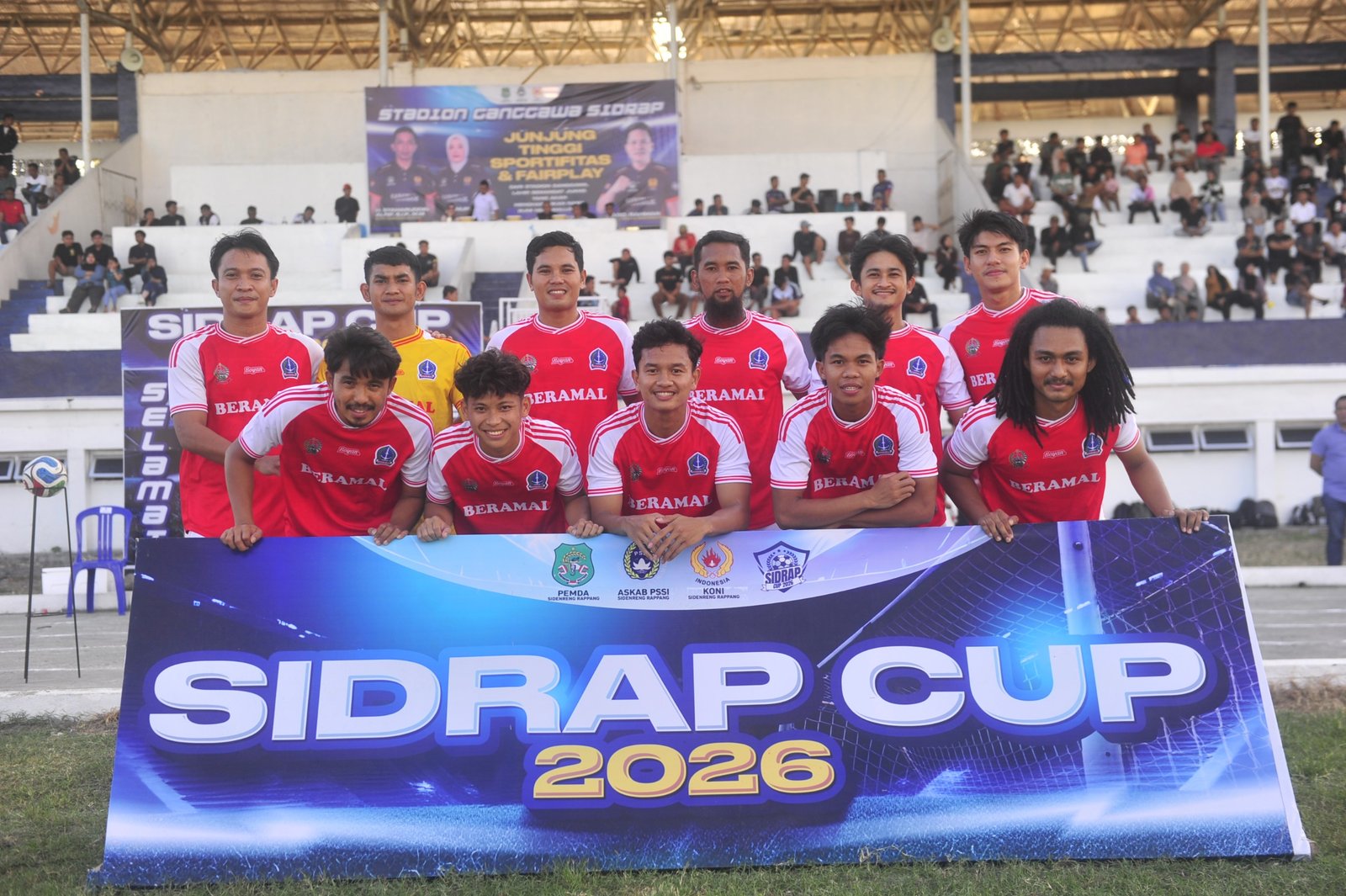 Bone FC Tekuk AJK Enrekang 4-0 Tanpa Balas di Sidrap Cup