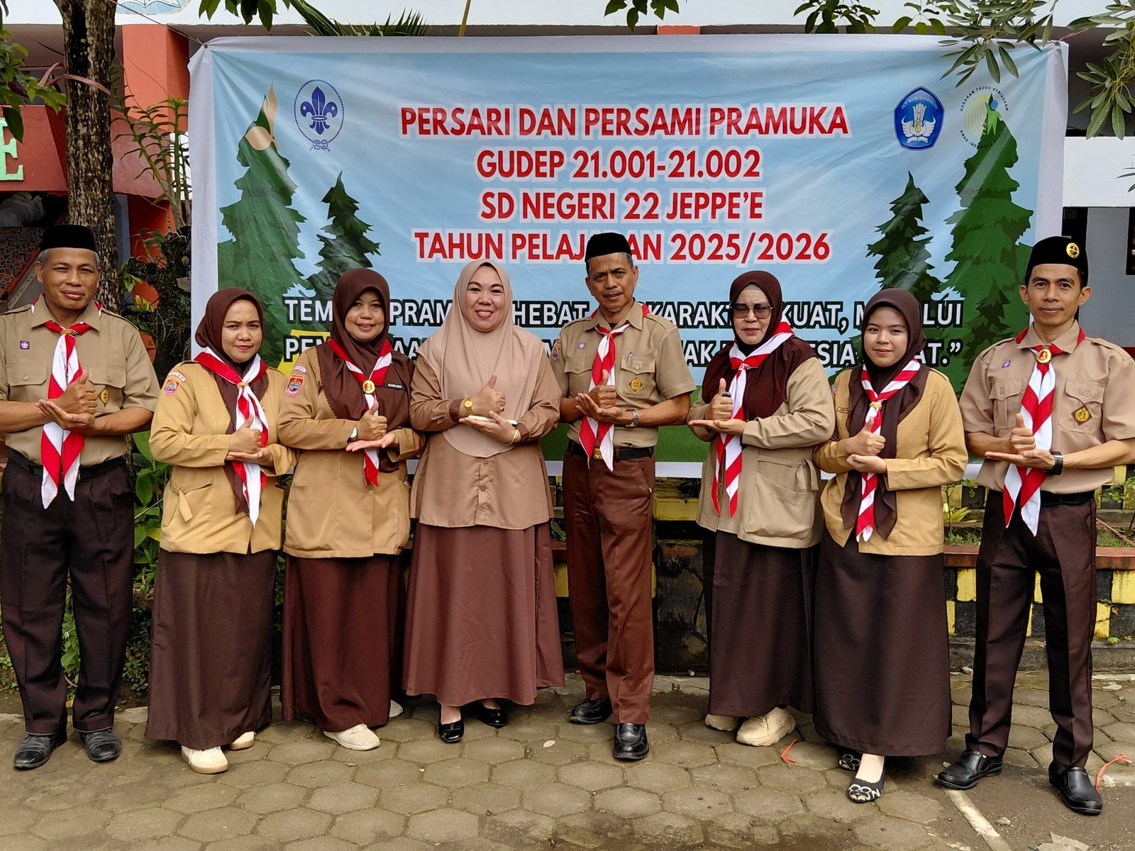Persari dan Persami Digelar SDN 22 Jeppe’E Bone, Berlangsung Meriah