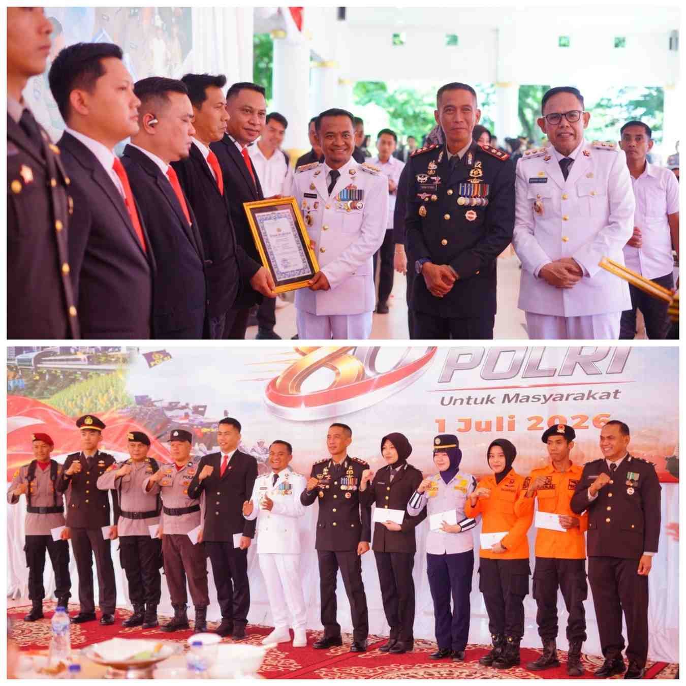 Syukuran Hari Bhayangkara ke-80, Bupati Bone Apresiasi Peran Polri dalam Mendorong Pembangunan Daerah