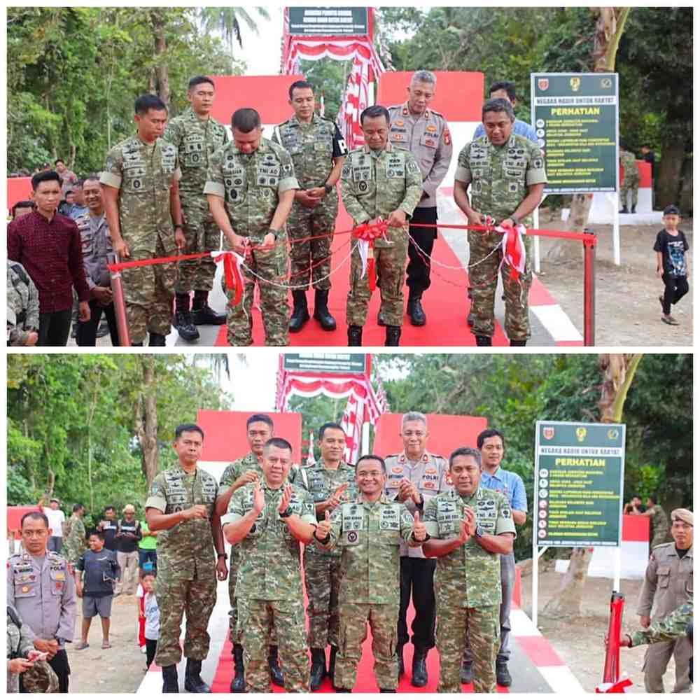 Jembatan Perintis Garuda di Awangpone Resmi Difungsikan, Bupati Bone: Wujud Nyata Kehadiran Negara