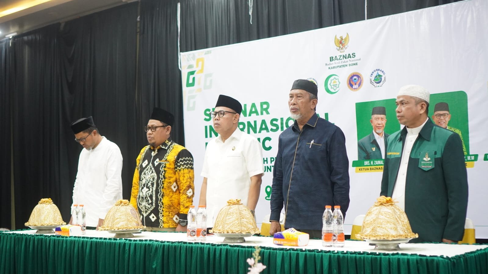 Buka Seminar Internasional Tahsinul Qiraah, Wabup Bone Tegaskan Peran Strategis Imam Masjid