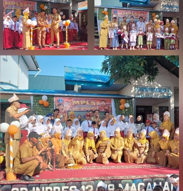MPLS SD Inpres 12/79 Diawali Cerita Dongeng, Penyerahan Baju Seragam Gratis Bupati Bone dan Launching Kelas BerAmal