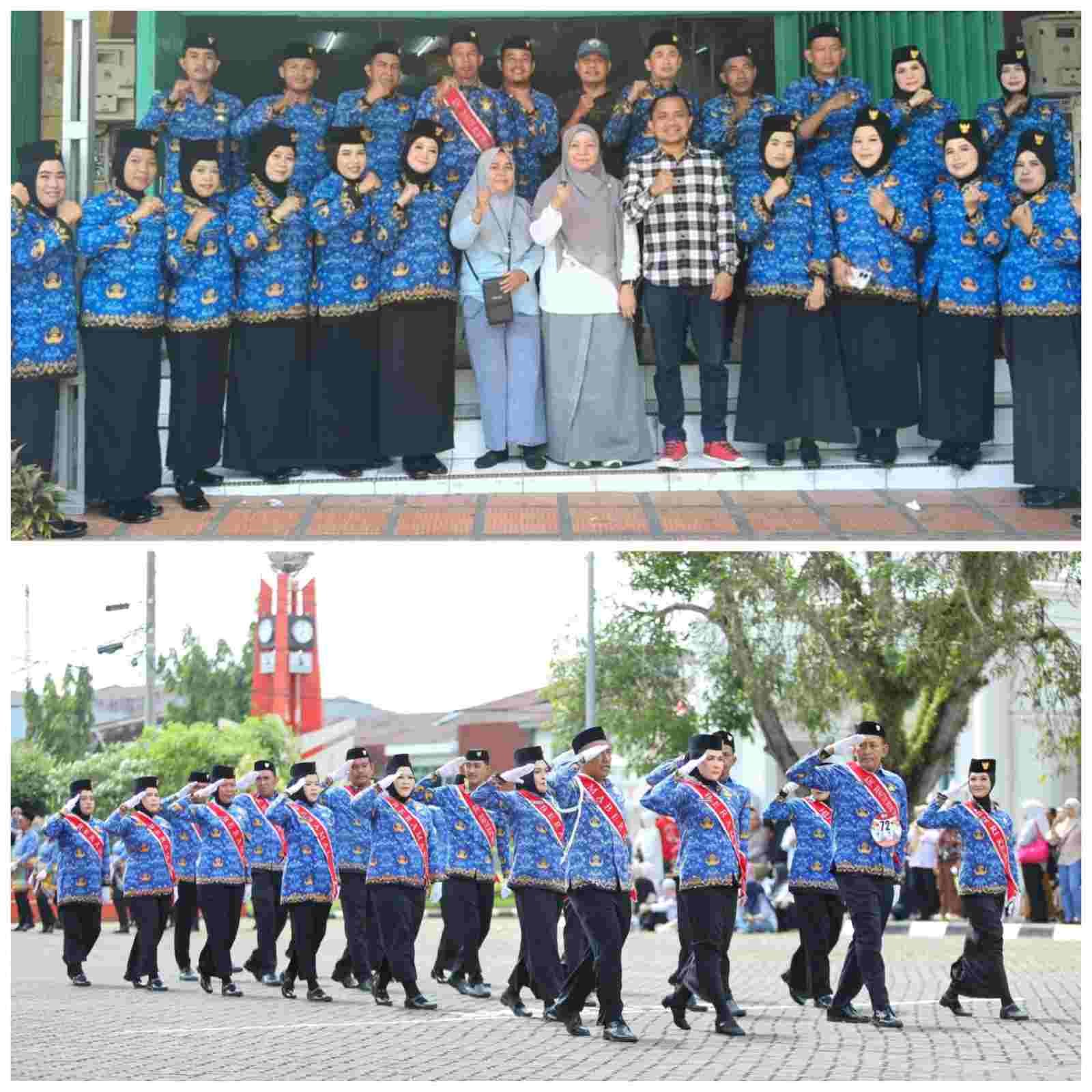 Tembus 5 Besar, Kontingen Tanete Riattang Timur Raih Prestasi di Lomba Gerak Jalan HUT RI ke-81