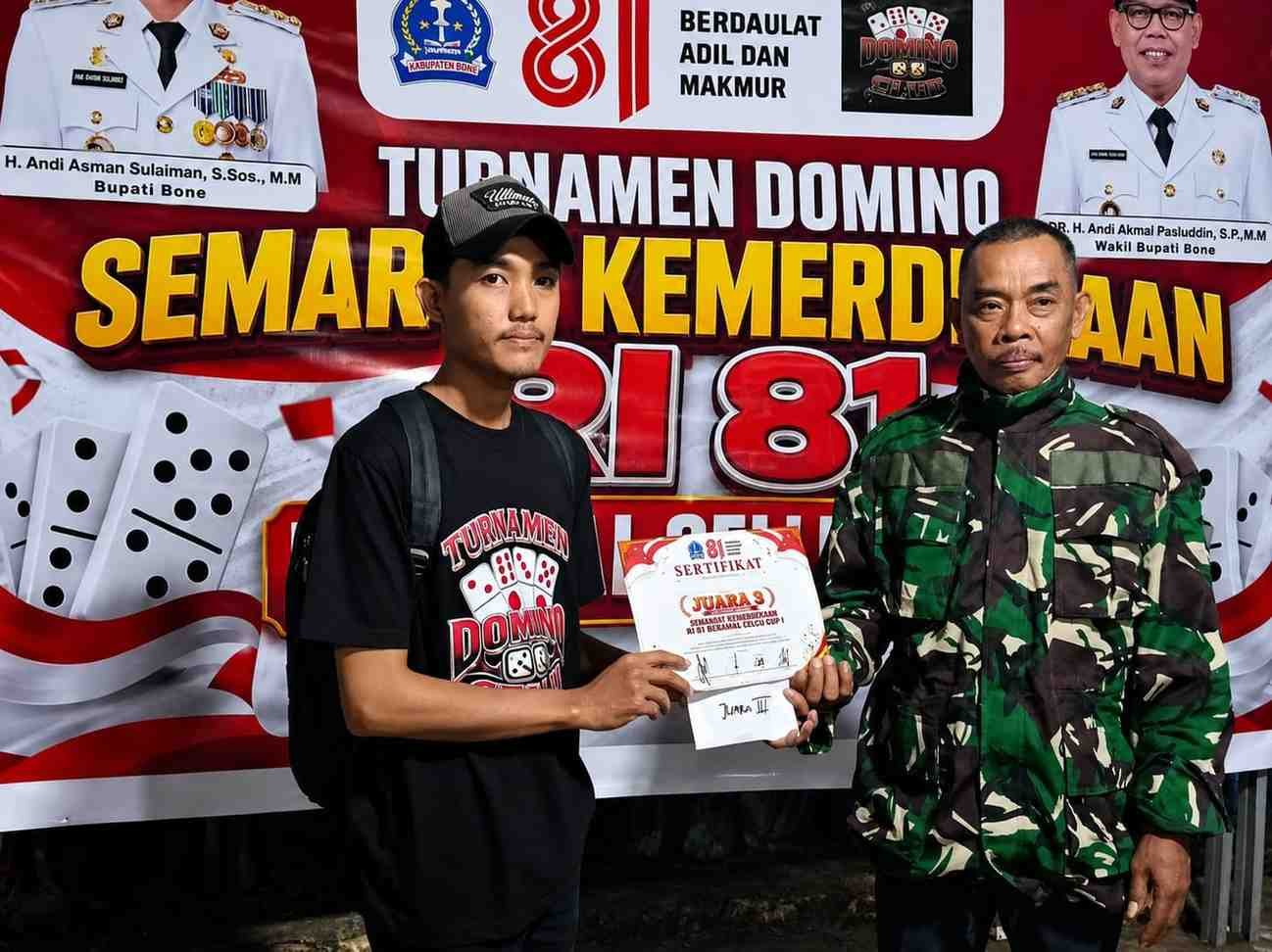CDC” Cellu Domino Club Pecahkan Rekor 128 Slot  Di Turnamen Domino Beramal Cup I Kurang Dari Sepekan.
