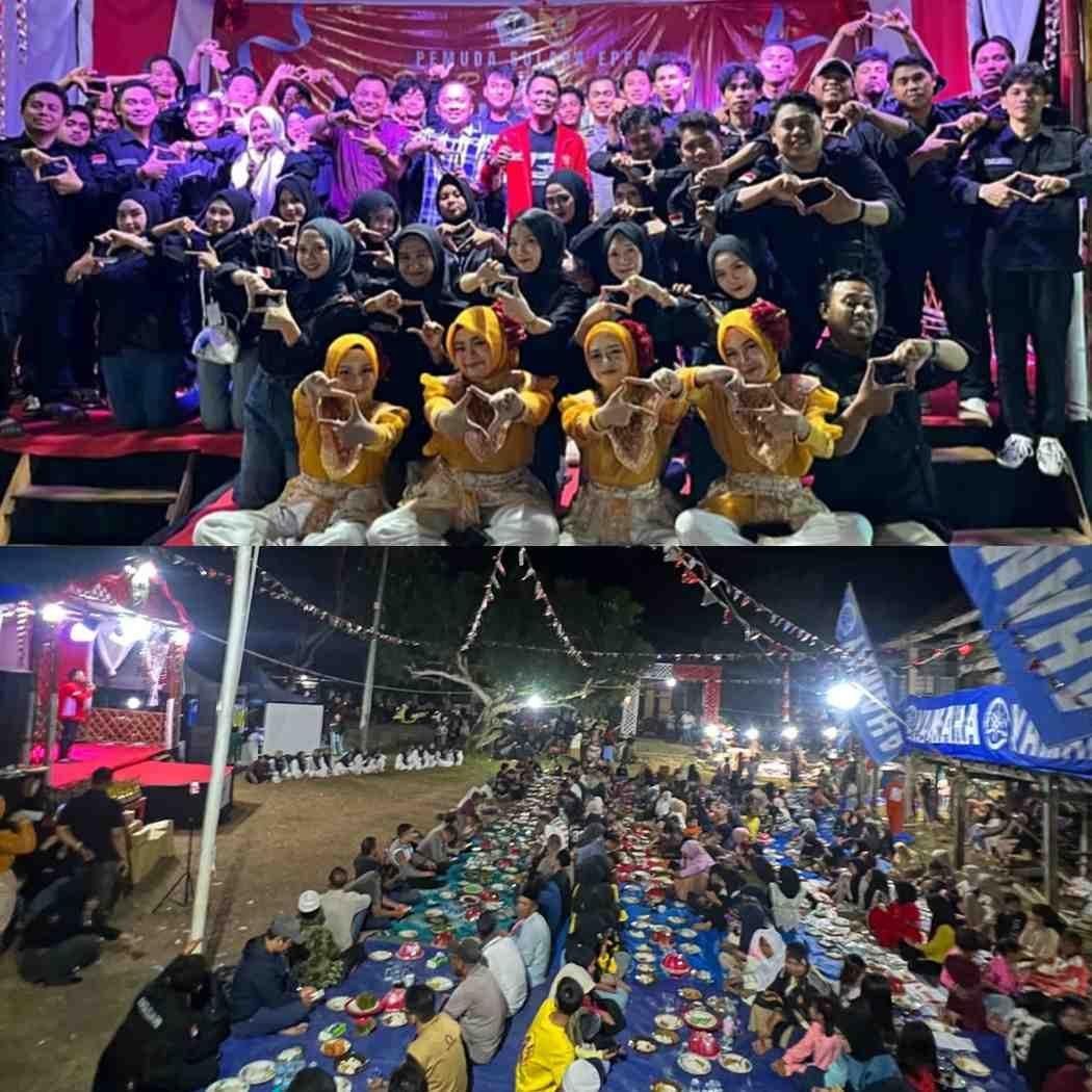 Meriah! Tudang Sipulung Kerukunan Keluarga Besar Pemuda Sulapa Eppa Hadirkan Forkopimcam dan Tokoh Masyarakat