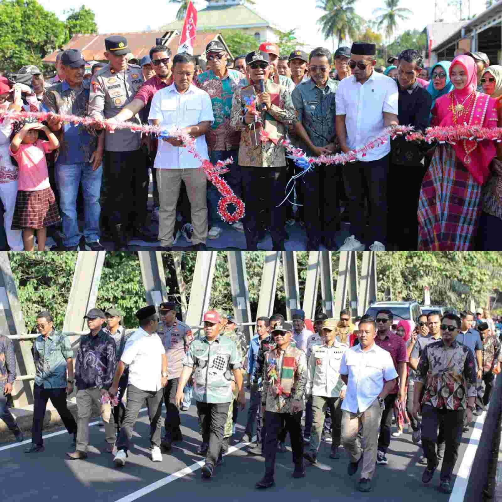 Bupati Bone Resmikan Jalan Camming-Bune-Talumae, Buka Akses Alternatif Strategis ke Makassar