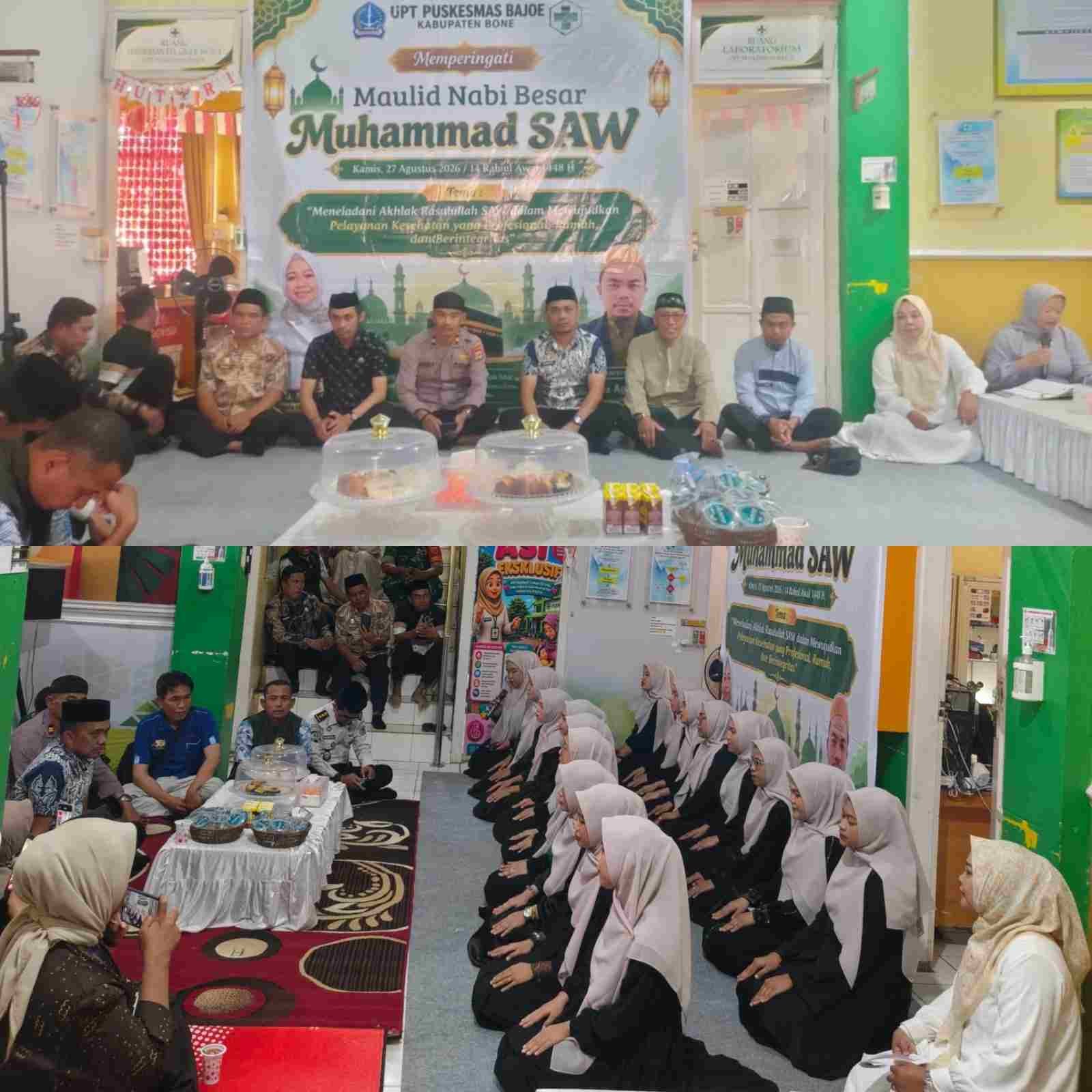 Camat Tanete Riattang Timur Apresiasi Sinergi Puskesmas Bajoe dalam Mewujudkan Kesehatan yang Berakhlak Mulia