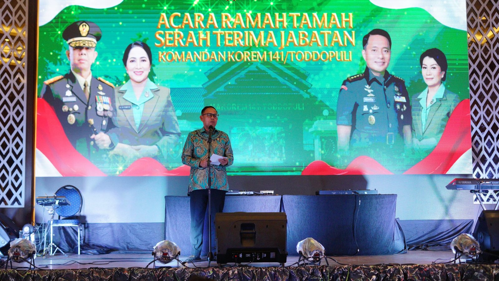 Danrem 141/Toddopuli Berganti, Wabup Bone Tegaskan Komitmen Lanjutkan Sinergi TNI-Pemda