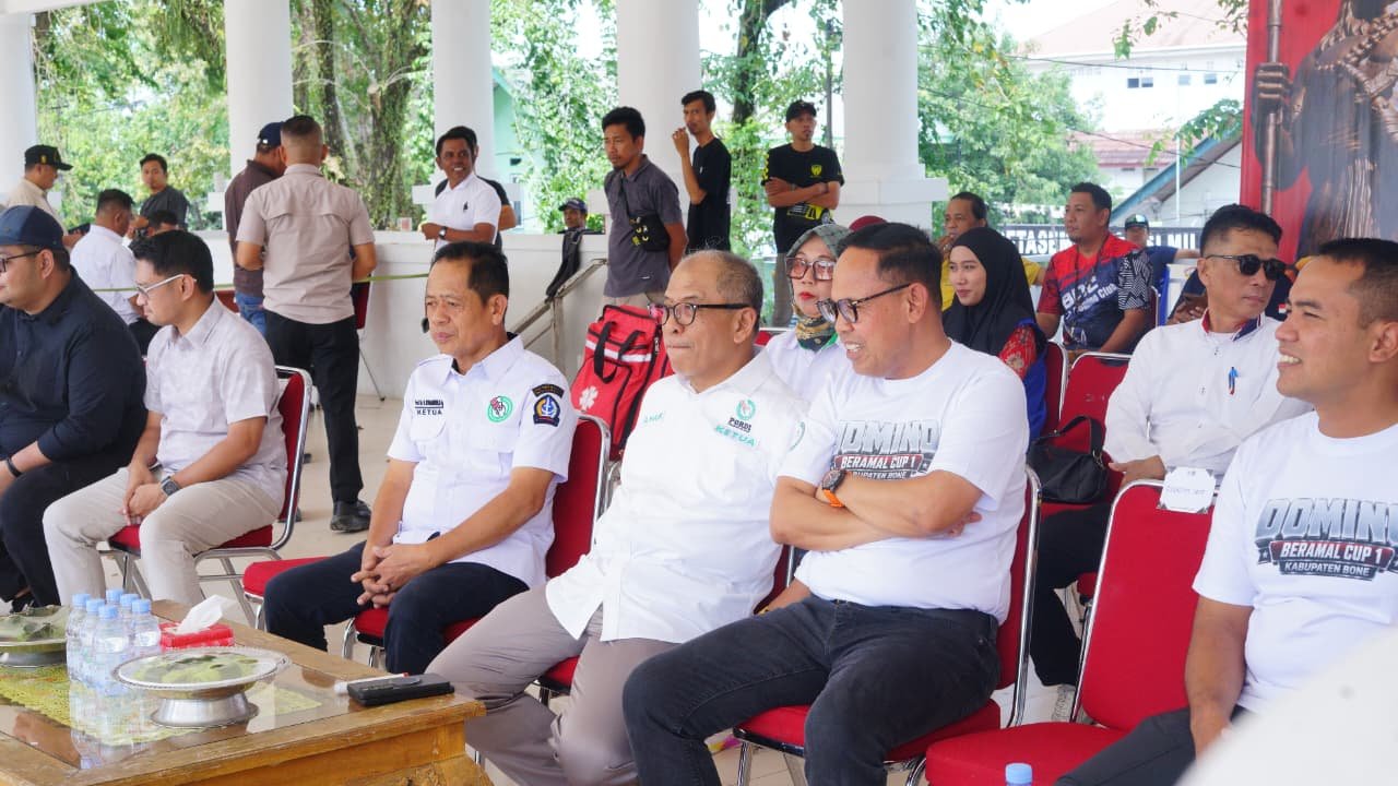 Wabup Bone AAP Buka Domino Beramal Cup I, Diikuti 1.400 Orang  Peserta dari 11 Provinsi