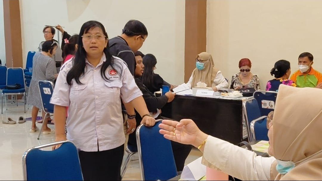 BAMAG LKKI DPD Bone Gelar Pemeriksaan Kesehatan Gratis Kolaborasi Beberapa Puskesmas