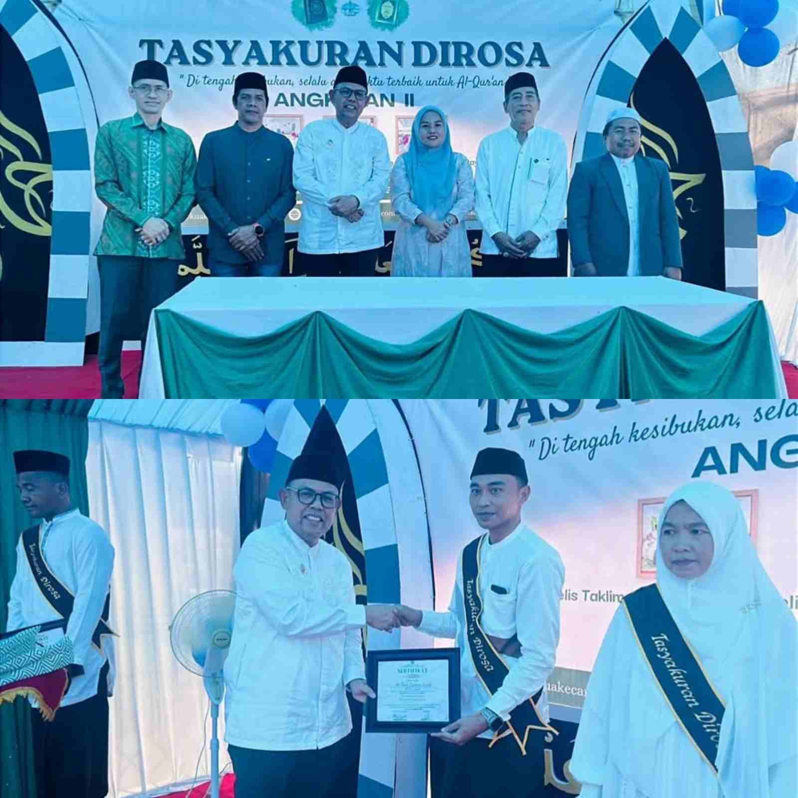 Wabup Bone Hadiri Tasyakuran Dirosa Angkatan II di Salomekko, Dorong Masyarakat Terus Dekat dengan Al-Qur’an
