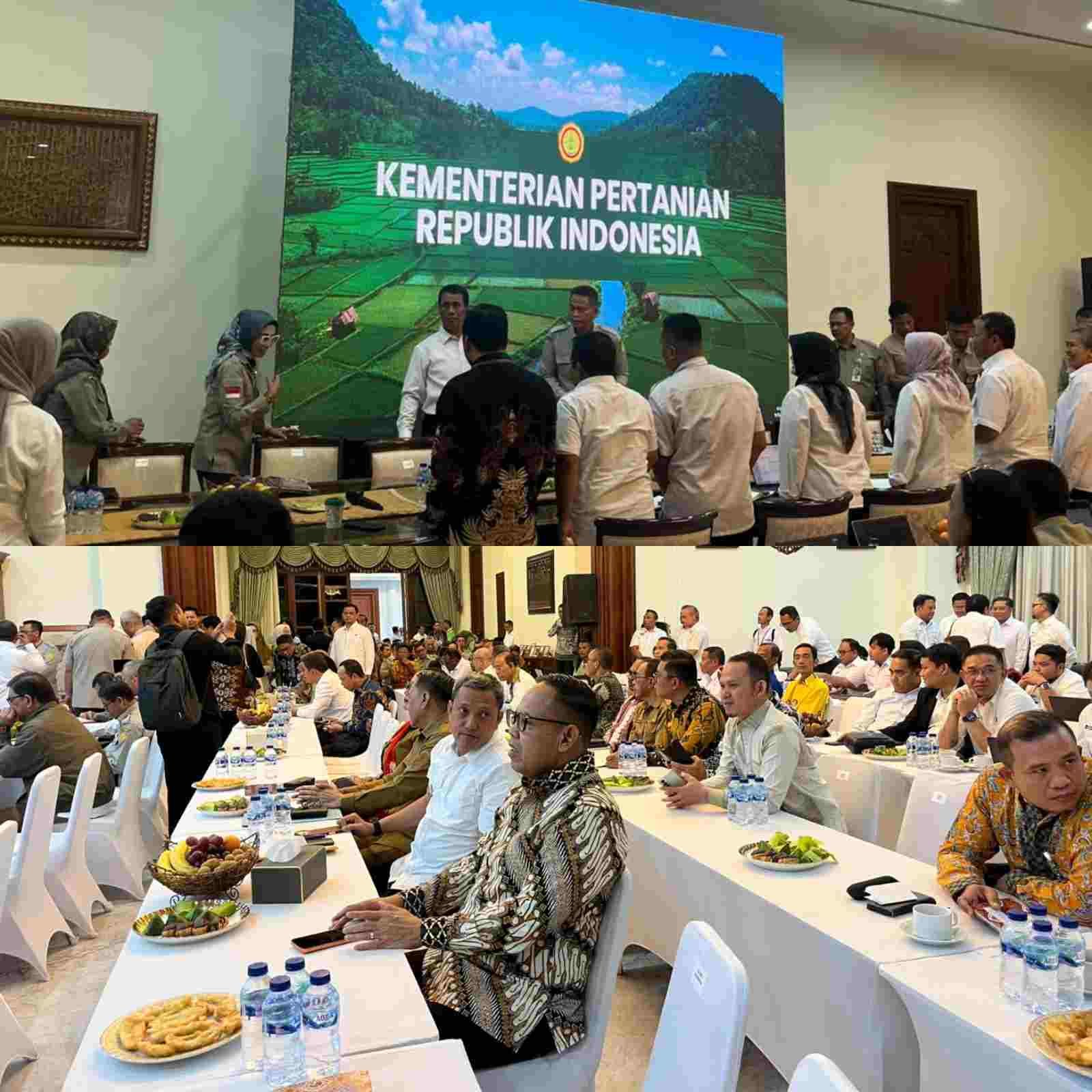 Wabup Bone Hadiri Rakor Program Khusus Bioetanol di Kementan, Bone Punya Potensi Lahan Pertanian