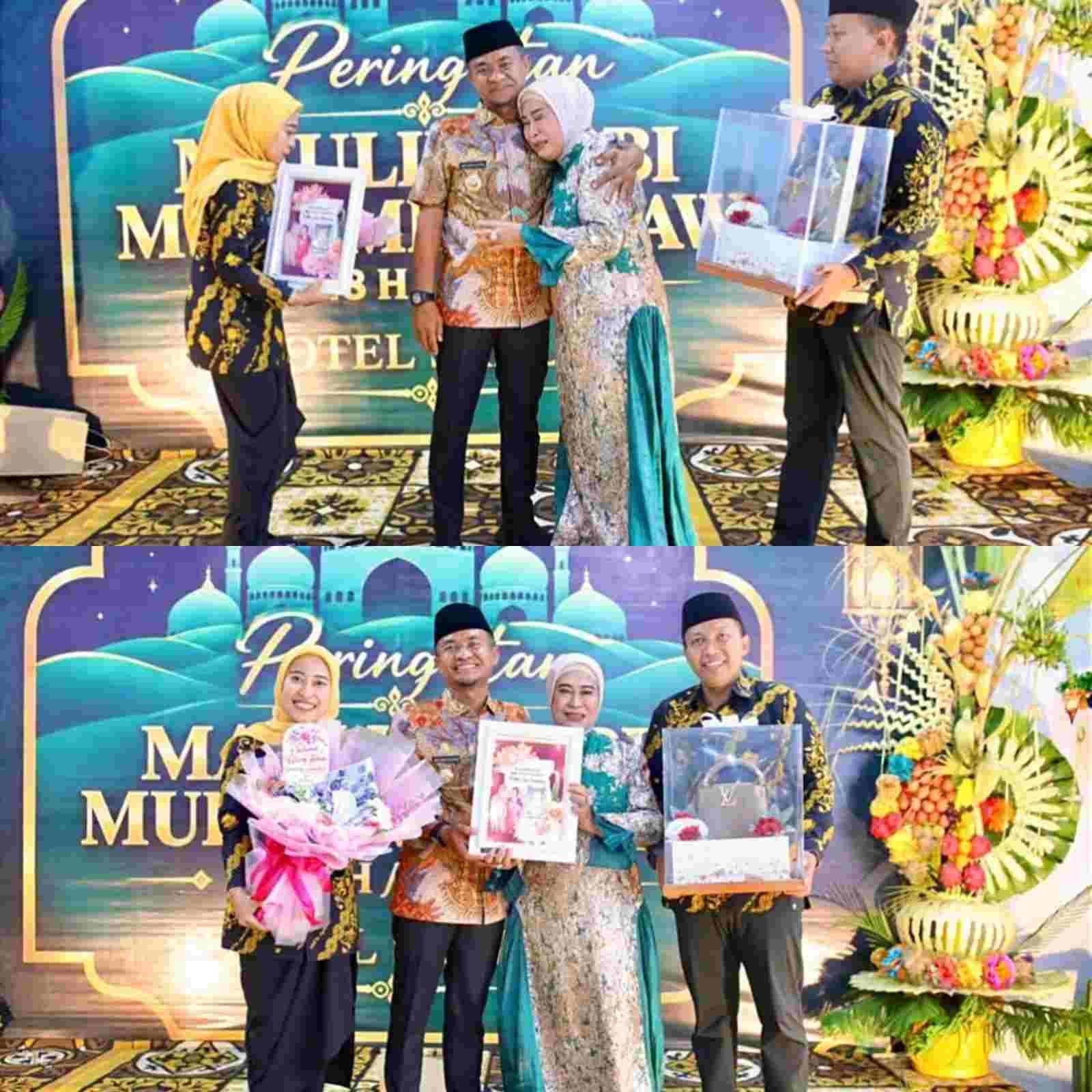 Hadiri Maulid Muslimat NU, Bupati Bone Sekaligus Rayakan Milad Ketua Muslimat NU Bone di Hotel Sarlim Watampone