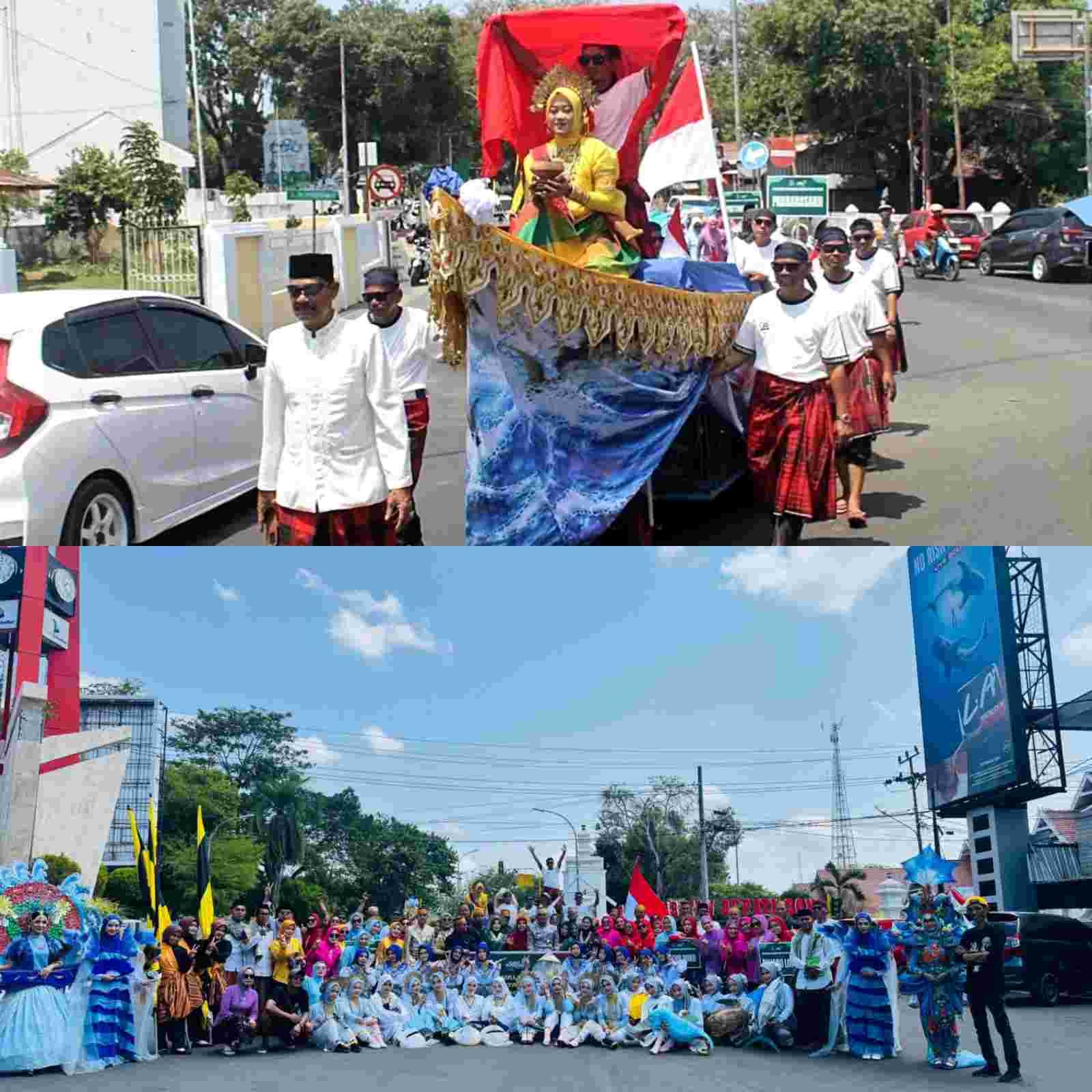 Tradisi Maloro Lopi Tanete Riattang Timur Pukau Pengunjung Karnaval Gau Maraja 2026