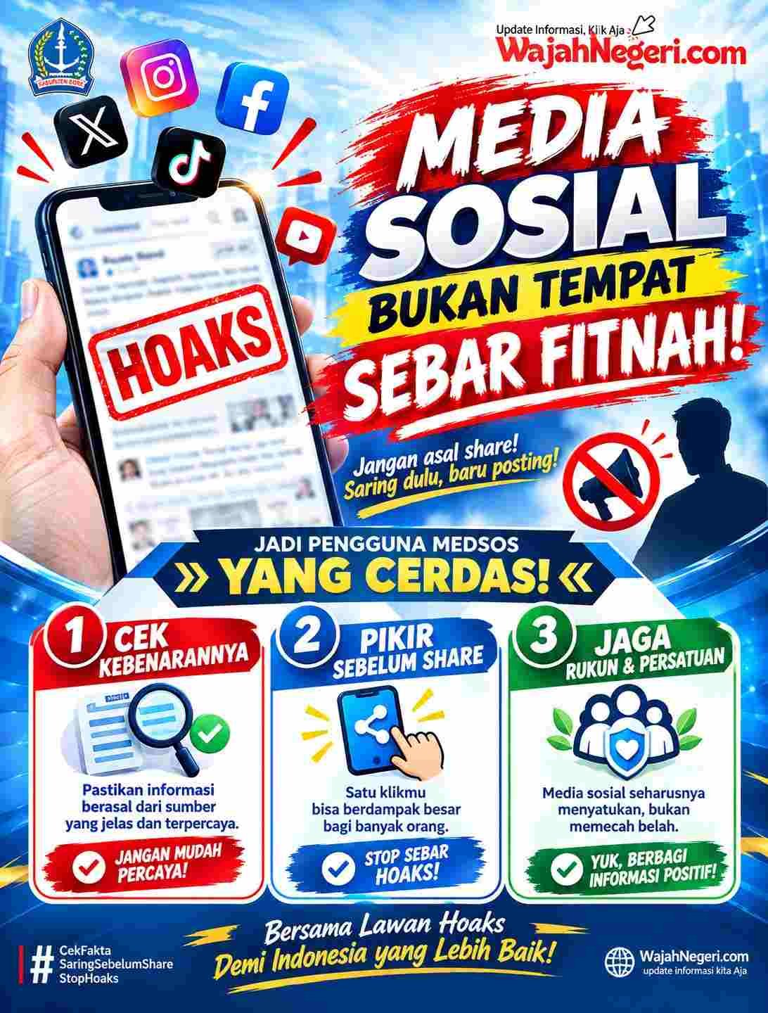 Akademisi Ingatkan Bahaya Hoaks di Media Sosial: Cek Fakta Sebelum Membagikan